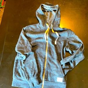 Blue Viveshirt Men’s Zip-Up Hoodie